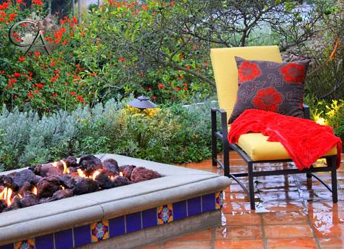 tile fire pit designs