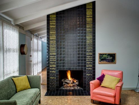 fireplace tile designs