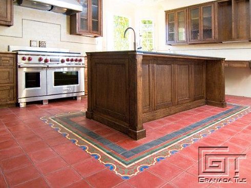 kitchen flooring installation