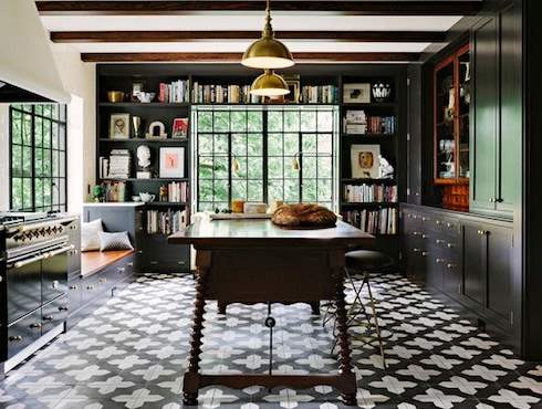 kitchen flooring installation